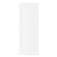 Cooke & Lewis Matt White Curved Base Filler Panel