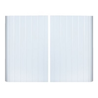 it Kitchens Ivory Classic Style Clad-On Base End Panel Pack of 2 591mm