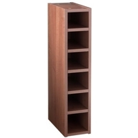 it Kitchens Walnut Style Shaker Wine Rack 150mm