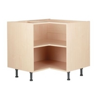 Cooke & Lewis Corner Base Unit Birch 925mm
