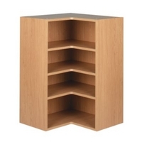 Cooke & Lewis L Shaped Tall Wall Unit Oak 625mm