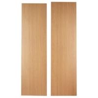 Cooke & Lewis Tall Appliance End Panels Oak 600mm
