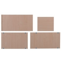 Cooke &amp; Lewis Larder Shelf Pack Birch 300mm