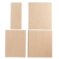 Cooke &amp; Lewis Larder Shelf Pack Birch 600mm
