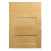 it Kitchens Birch Veneer Shaker Pack C Drawer Fronts Pack Of 3 500mm