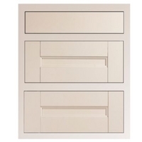 Cooke & Lewis Radcliffe Pack Y Drawer Fronts Pack of 3 600mm