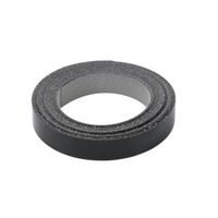 Cooke & Lewis High Gloss Black Iron On Edging Tape 10m