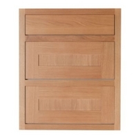 Cooke & Lewis Clevedon Pack Y Drawer Fronts Pack of 3 600mm