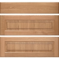 Cooke & Lewis Solid Oak Classic Pack T Drawer Fronts Pack of 3 800mm