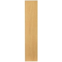 Cooke & Lewis Oak Veneer Shaker Pack L Standard Door 150mm
