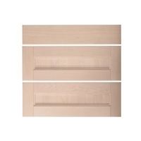Cooke & Lewis Solid Ash Pack T Drawer Fronts Pack of 3 800mm
