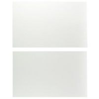 it Kitchens Gloss White Slab Pack E Larder/Fridge Freezer Doors x 2 600mm