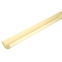 Cooke & Lewis High Gloss Cream Base Corner Post