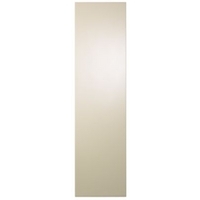 Cooke & Lewis High Gloss Cream Clad-On Panel For Tall/Standard Dresser