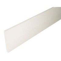 Cooke & Lewis High Gloss Cream Rigid Plinth 3000mm