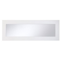 Cooke & Lewis High Gloss White Pack Za Glazed Bridging Door/Pan Door Front 1000mm