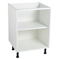 Cooke & Lewis White Base Cabinet 600mm