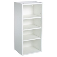 Cooke & Lewis White Tall Wall Cabinet 400mm