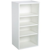 Cooke & Lewis White Tall Wall Cabinet 450mm
