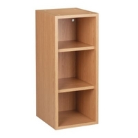 Cooke & Lewis Light Oak Glass Cabinet 300mm