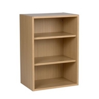 Cooke & Lewis Light Oak Wall Wine, Plate or Glass Cabinet 500mm