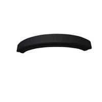Cooke & Lewis High Gloss Black Curved Cornice/Pelmet