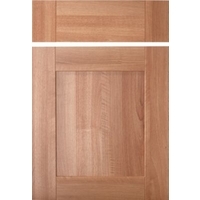 it Kitchens Walnut Style Shaker Pack Q Drawerline Door & Drawer Front 500mm