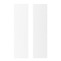 Cooke & Lewis Matt White Pack V Larder Doors x 2 300mm