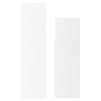 Cooke &amp; Lewis Matt White Pack V1 Tall Larder Doors x 2 300mm