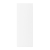 Cooke & Lewis Matt White Clad-On Tall Wall Panel