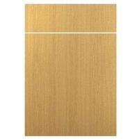 it Kitchens Oak Style Slab Pack Q Drawerline Door & Drawer Front 500mm
