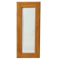 Cooke & Lewis Solid Oak Classic Pack F Glazed Door 300mm