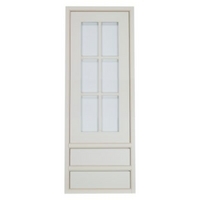 Cooke &amp; Lewis Woburn Pack W1 Tall Glazed Door &amp; Drawers 500mm