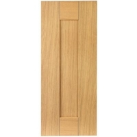 Cooke &amp; Lewis Oak Veneer Shaker Pack A Standard Door 300mm