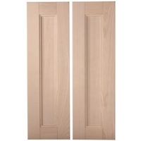 Cooke &amp; Lewis Solid Ash Pack V Larder Doors x 2 300mm