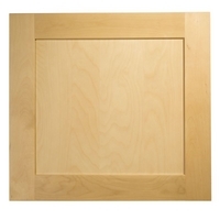 it Kitchens Birch Veneer Shaker Pack J Oven Housing Door 600mm