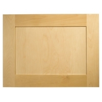 it Kitchens Birch Veneer Shaker Pack K Oven Housing Door 600mm