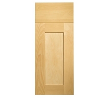 it Kitchens Birch Veneer Shaker Pack M Drawerline Door &amp; Drawer Front 300mm