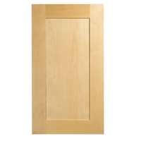 it Kitchens Birch Veneer Shaker Pack N Standard Door 400mm