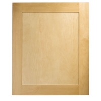 it Kitchens Birch Veneer Shaker Pack R Fridge Freezer 60/40 Door 600mm