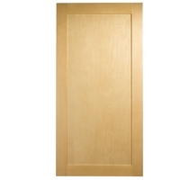 it Kitchens Birch Veneer Shaker Pack U 60/40 or 70/30 Fridge Freezer Door 600mm