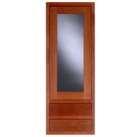 Cooke &amp; Lewis Amberley Pack W1 Tall Glazed Door &amp; Drawers 500mm