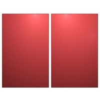 Cooke & Lewis High Gloss Red Pack E Larder Doors x 2 600mm