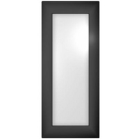 Cooke & Lewis High Gloss Black Pack F Glazed Door 300mm