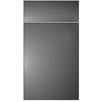 Cooke & Lewis High Gloss Black Pack P Drawerline Door & Drawer Front 400mm