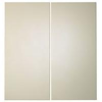 Cooke & Lewis High Gloss Cream Pack EE Base Corner Doors x 2 925mm