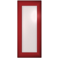 Cooke &amp; Lewis High Gloss Red Pack F Glazed Door 300mm