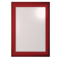 Cooke &amp; Lewis High Gloss Red Pack G Glazed Door 500mm