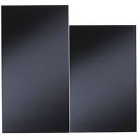 Cooke & Lewis High Gloss Black Pack E1 Tall Larder Doors x 2 600mm