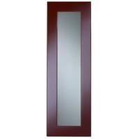 Cooke &amp; Lewis High Gloss Red Pack F1 Tall Glazed Door 300mm